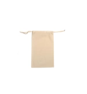 GLOREX - Stoffbeutel 27 x 45 cm 6 Stück, Beige