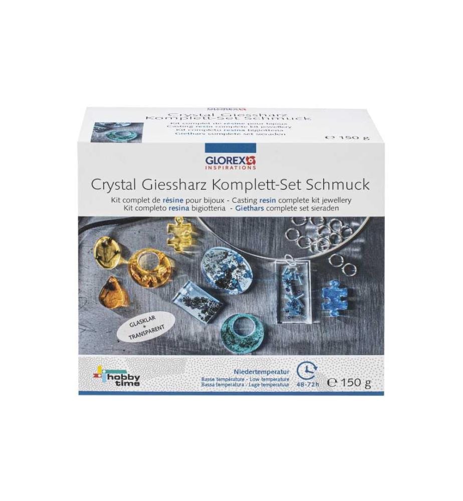 GLOREX - Giessharz  Crystal Starter-Set Niedertemperatur