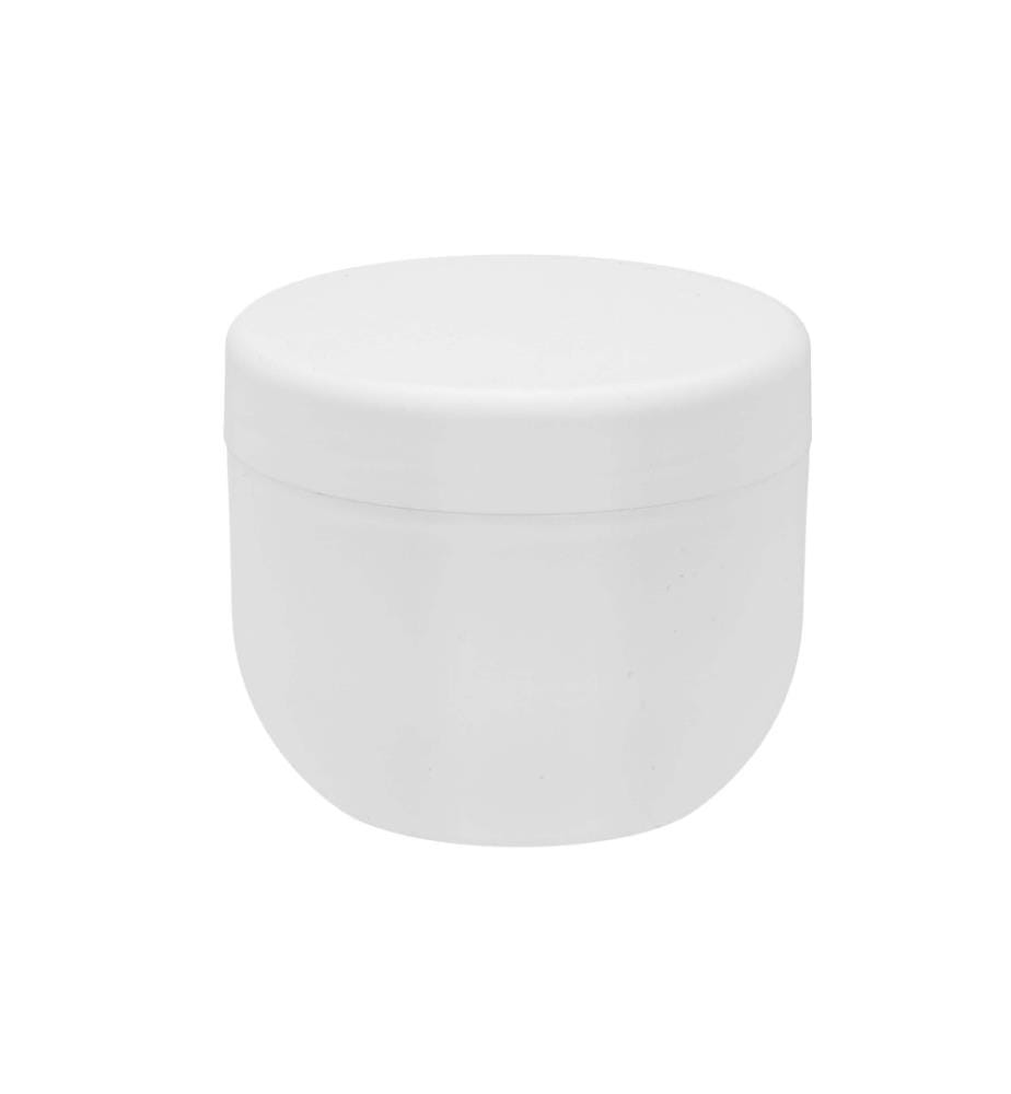 GLOREX - Kosmetik Dose einwandig 100 ml, Weiss