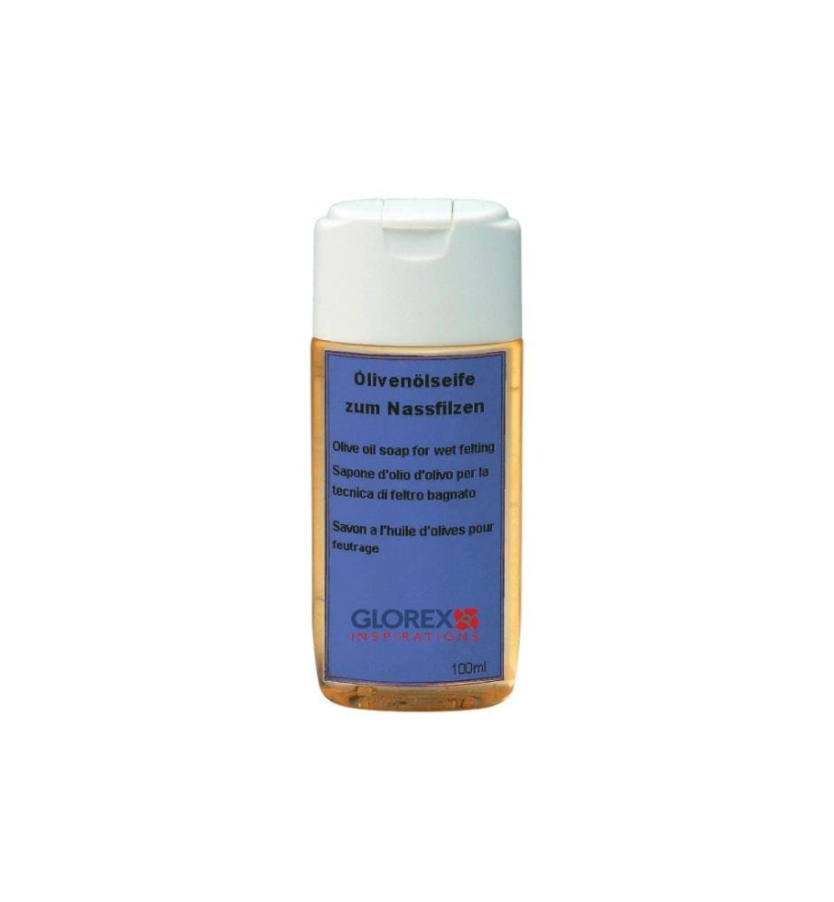 GLOREX - Nassfilzen Olivenölseife, 100 ml