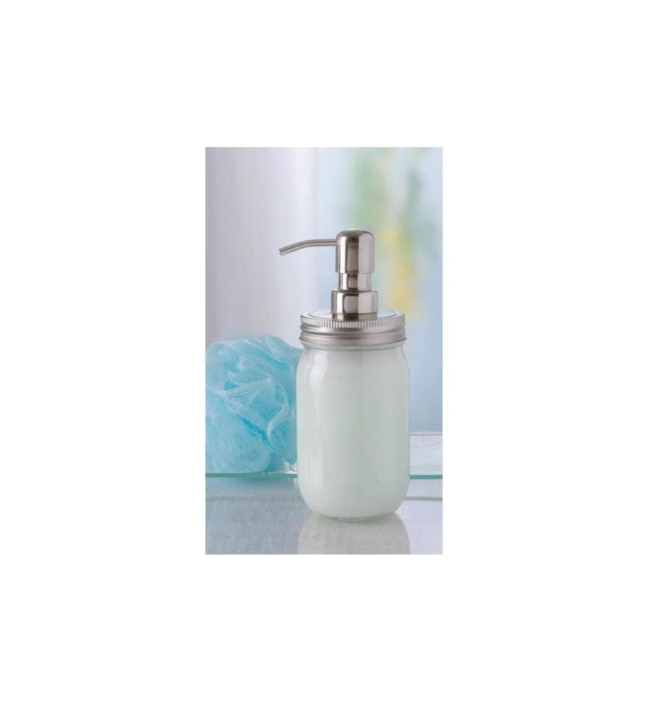 GLOREX - Glas-Aufsatz Lili Rose Seifenspender