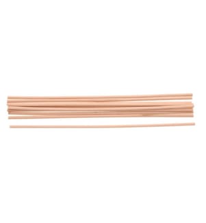 GLOREX - Article en bois 0.6 cm x 50 cm Rundstab, 10 Stück