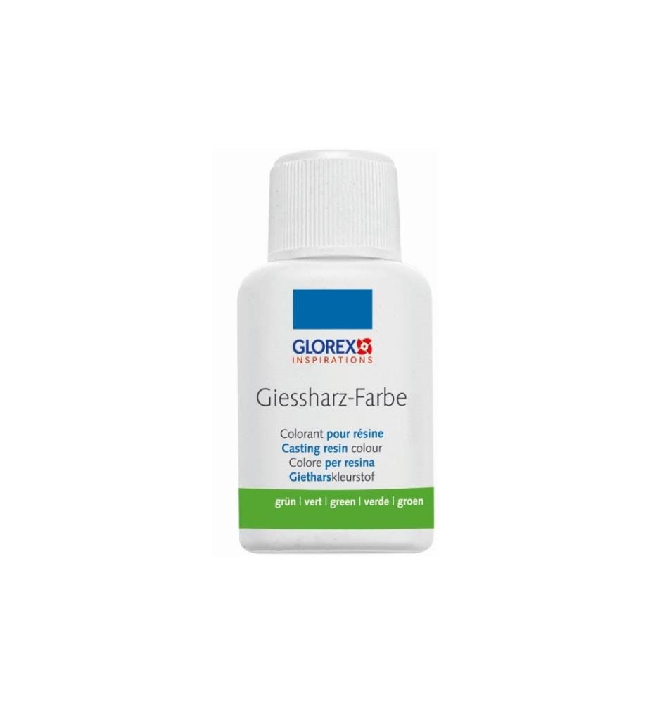 GLOREX - Pigments Résine de coulée Couleur 20 ml, Vert