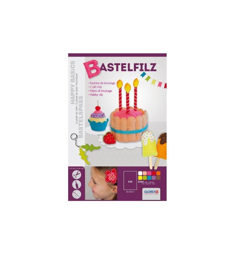 GLOREX - Bastelfilz 2 mm