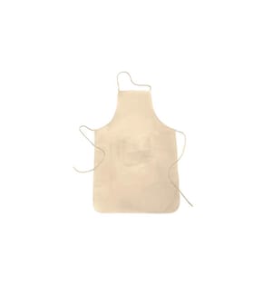 GLOREX - Schürze 60 x 90 cm Baumwolle, Beige