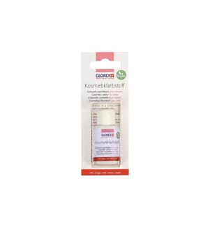 GLOREX - Colorant cosmétique 20 ml, Rouge