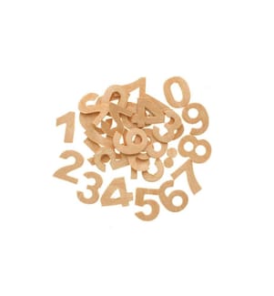 GLOREX - Numéro de bois 30 Stück