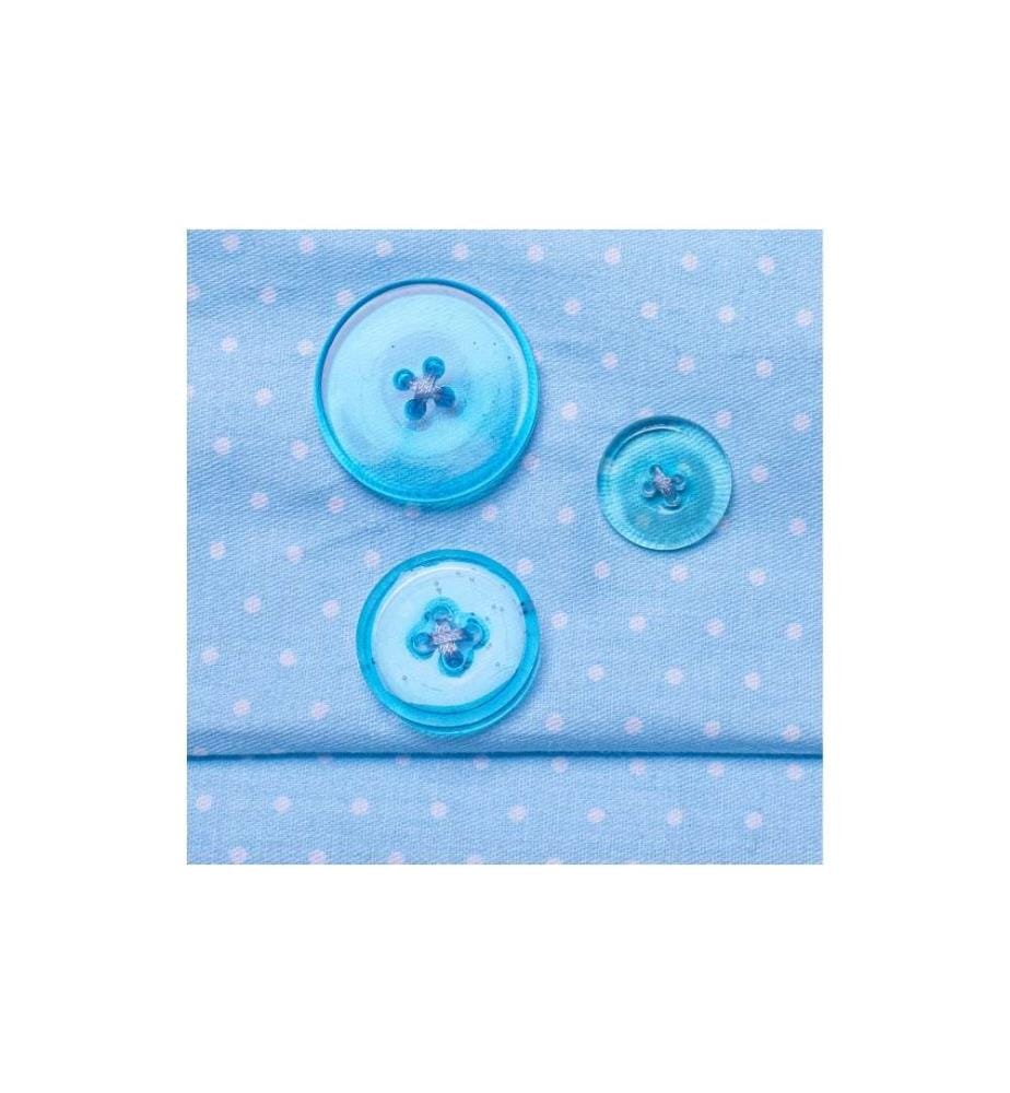 GLOREX - Forma en silicone 9 x 8 cm, 11 pièces, boutons