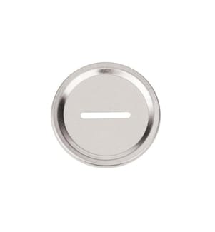 GLOREX - Glas-Aufsatz Einlegescheibe Spardose 2 Stück 1 Stück