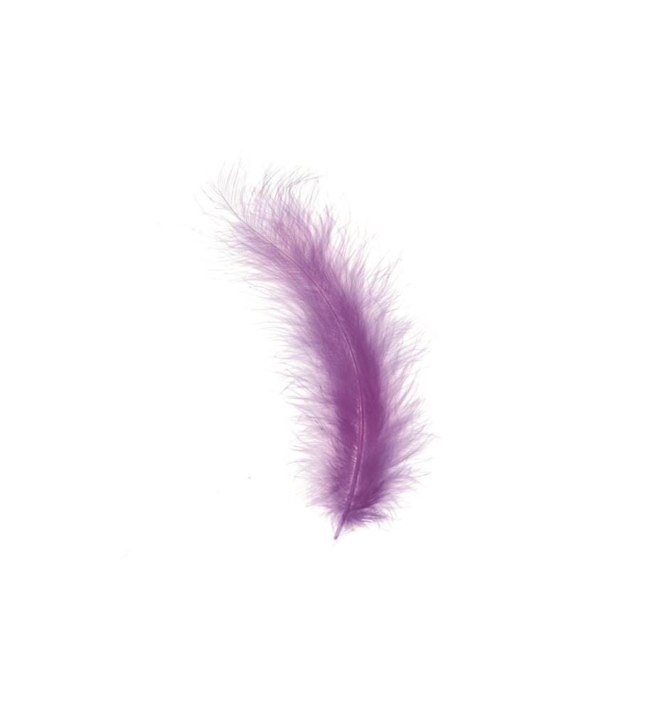 GLOREX - Federn Marabu Violett