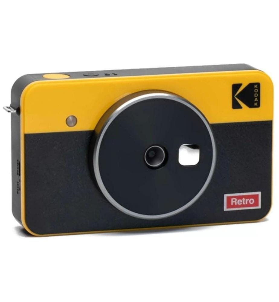KODAK - Appareil photo Mini Shot 2 Combo Retro Jaune