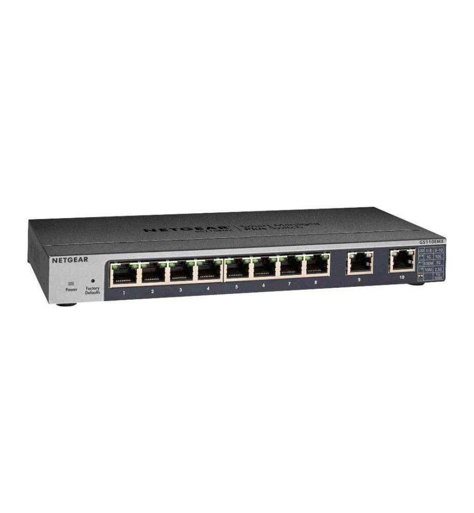 NETGEAR - Switch GS110EMX 10 Port