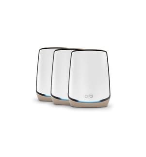 NETGEAR - Orbi Tri-Band WiFi 6 Mesh System RBK863S-100EUS Lot de 3