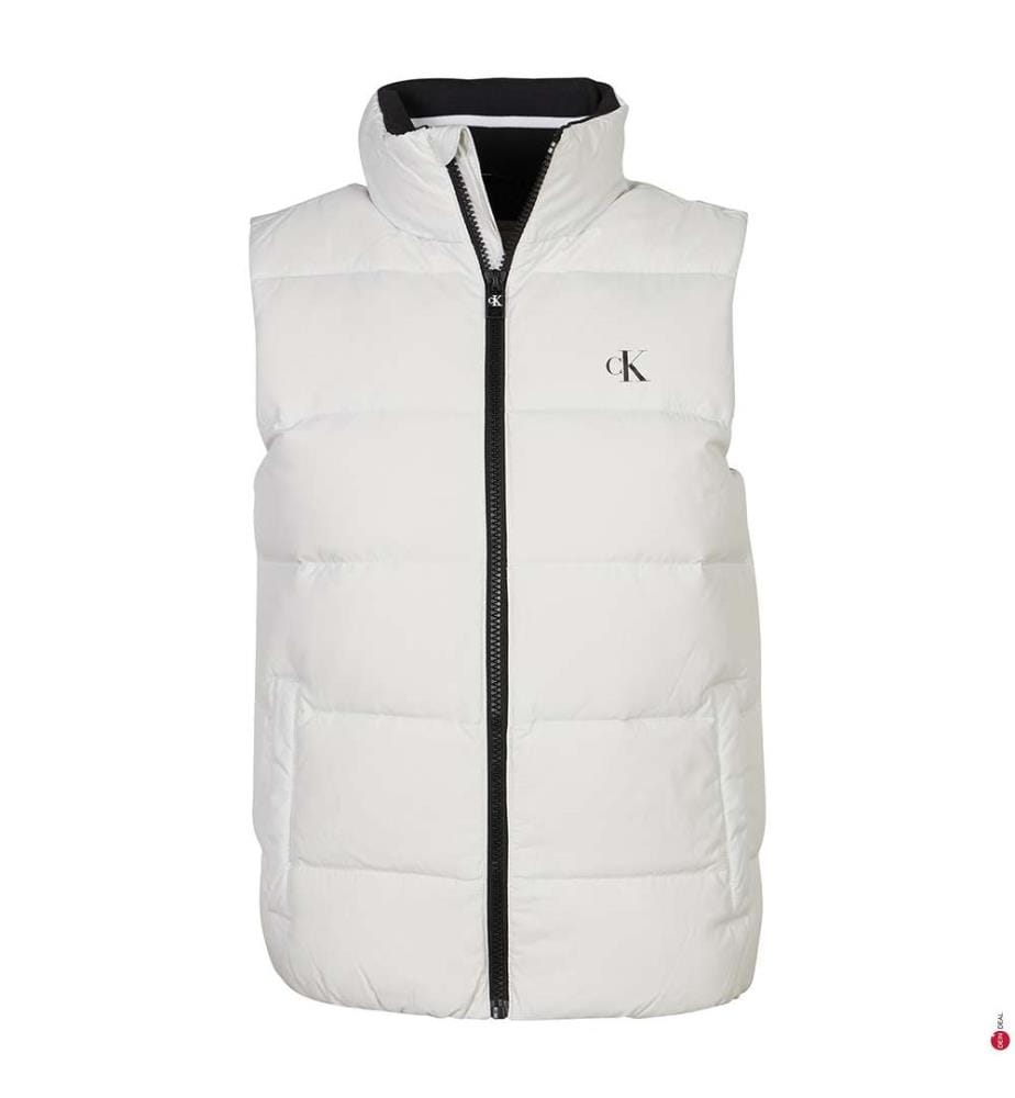 CALVIN KLEIN - Doudoune sans Manches Regular Fit - Gris