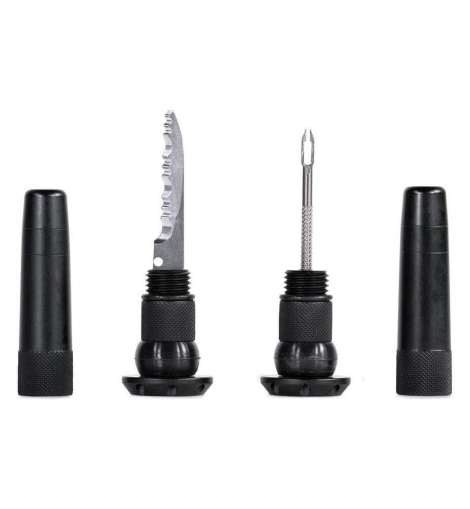 MUC-OFF - Nécessaire de réparation Stealth Tubeless Punctures Plug Noir