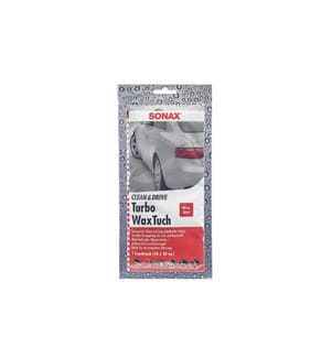 SONAX - Chiffon microfibre Clean&Drive TurboWaxTissu, 40 x 50 cm
