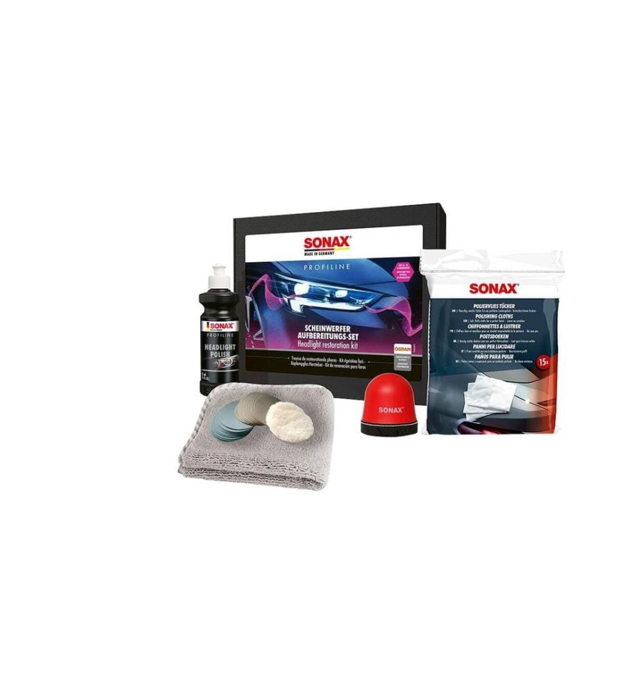 SONAX - Kit de préparation des phares 300 ml