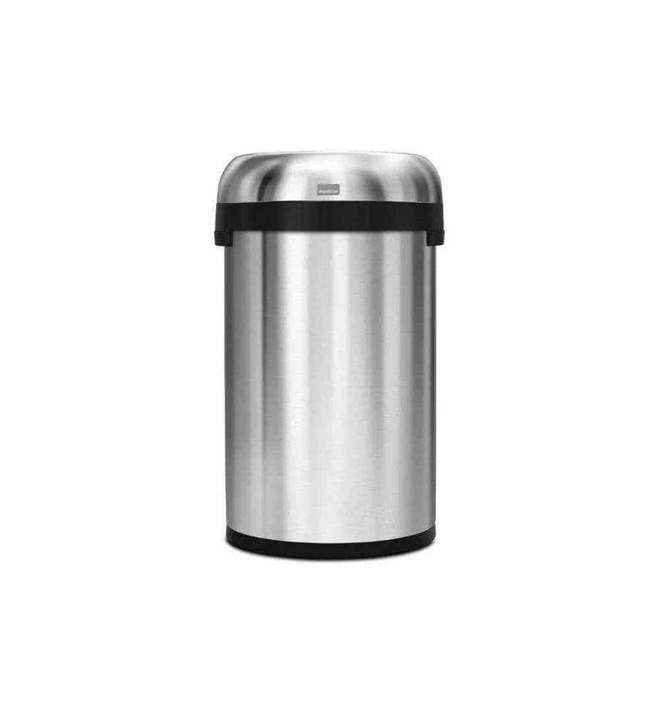 SIMPLEHUMAN - Abfalleimer CW1468 60 Liter, Silber