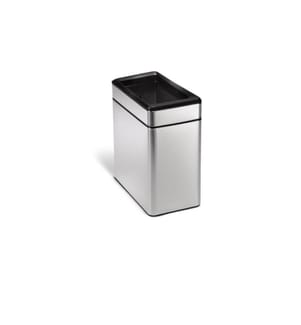 SIMPLEHUMAN - Abfalleimer CW1225 10 Liter, Silber