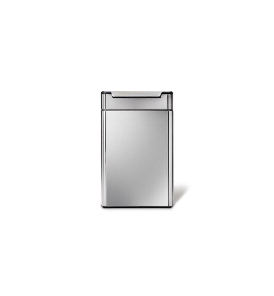 SIMPLEHUMAN - Bacs de recyclage CW2018 48 litres, argent