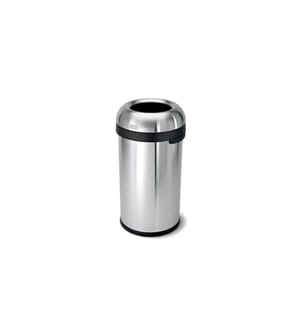 SIMPLEHUMAN - Abfalleimer CW1407 60 Liter, Silber