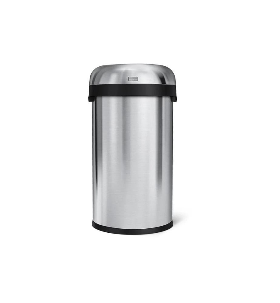SIMPLEHUMAN - Abfalleimer CW1407 60 Liter, Silber