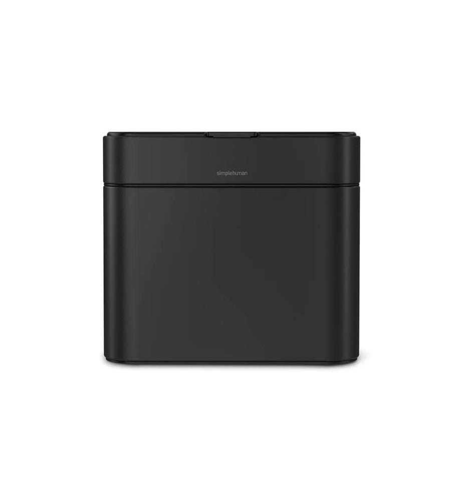 SIMPLEHUMAN - Seau à compost Caddy 4 l, Noir mat