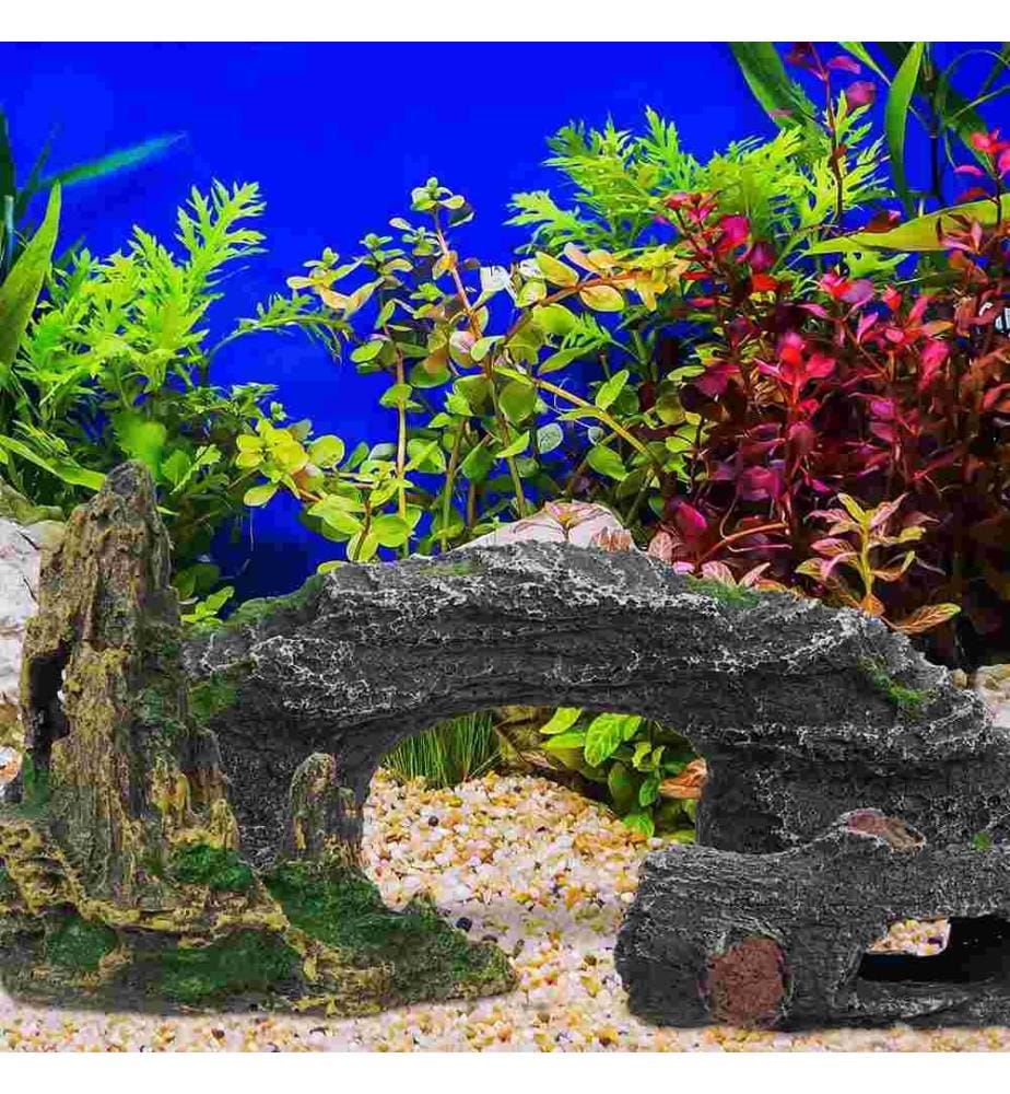 RELAXDAYS Relaxdays Aquarium Decoration Set of 3… DeinDeal