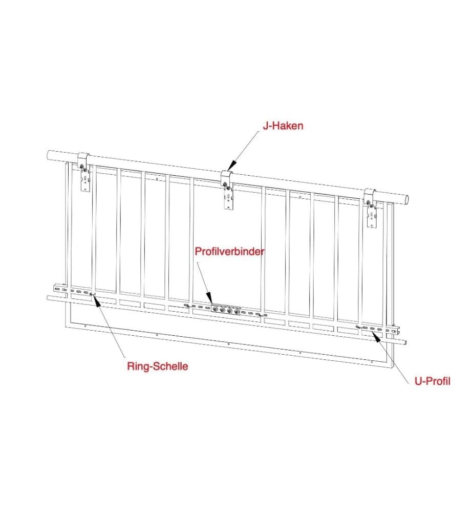 AUTOSOLAR - Kits de montage Balcon V2 pour 1 module
