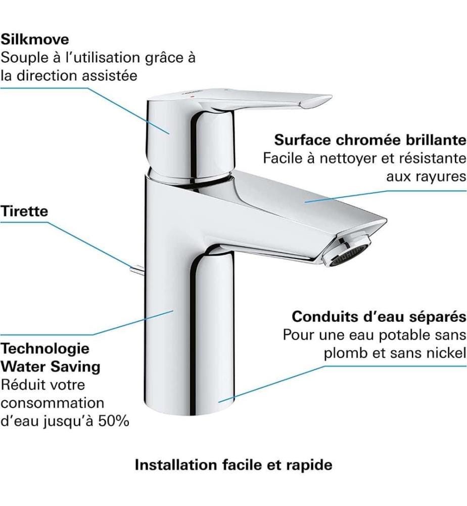 GROHE GROHE QUICKFIX Start Bathroom Basin Mixe… DeinDeal