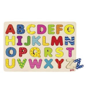 GOKI - Holzpuzzle GOKI - Alphabetpuzzle
