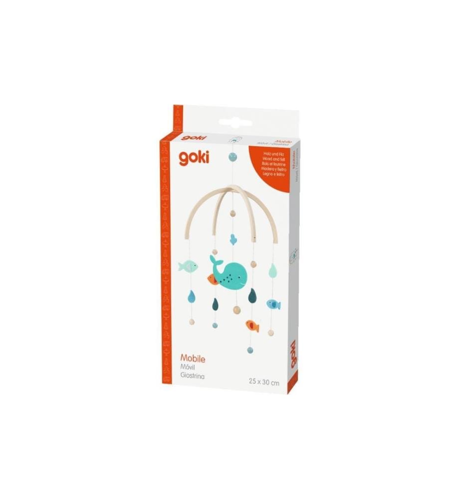 GOKI - Portable Baleine Turquoise