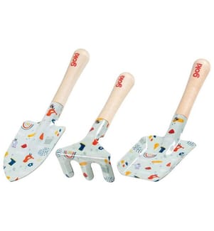 GOKI - Gartengeräte-Set, Frühling 3 Teile