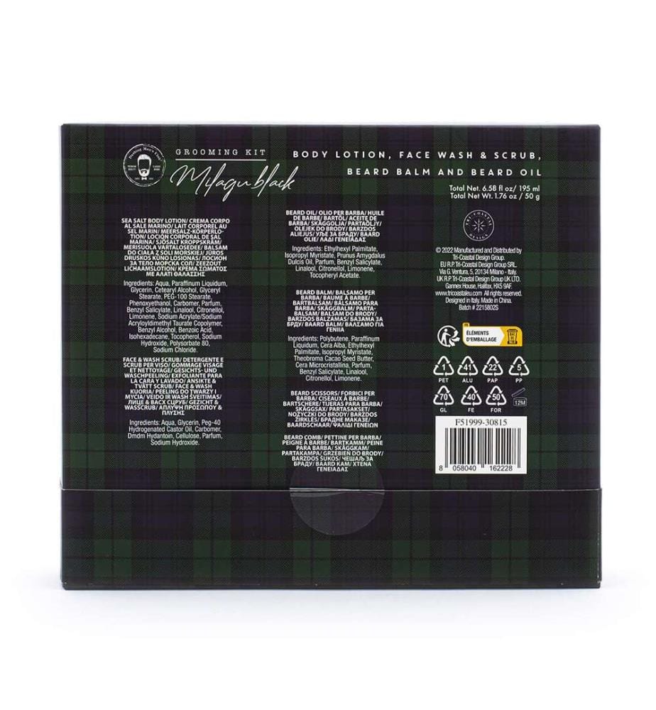 TRICOASTAL DASHING MEN'S CLUB Men's travel kit DeinDeal