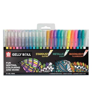 SAKURA - Gelschreiber Gelly Roll Set Mehrfarbig