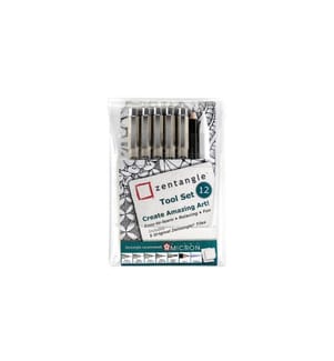 SAKURA - Fineliner Zentangle Tool Set 12-teilig