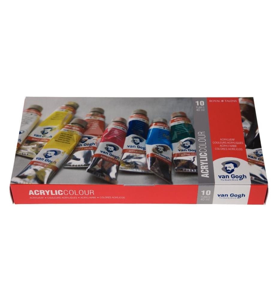 VAN GOGH - Acrylfarbe Basic-Set, 40 ml, Mehrfarbig