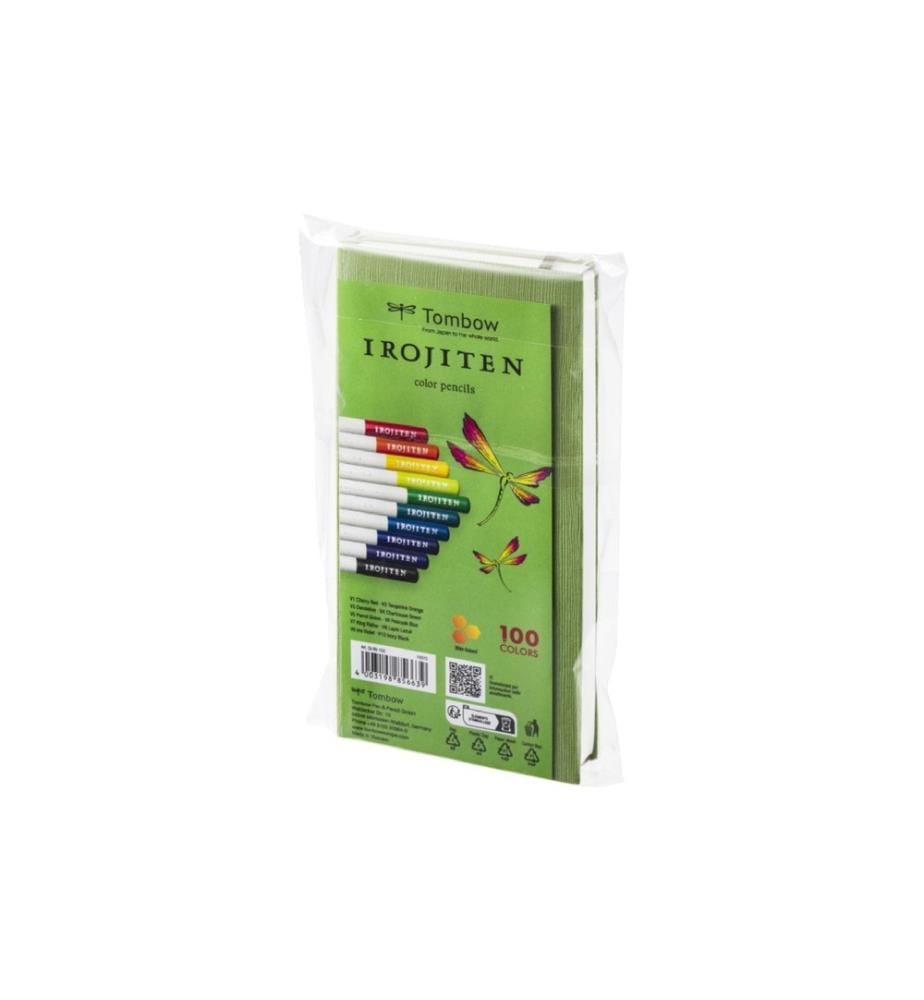TOMBOW - Crayons de couleur Irojiten 10 pièces