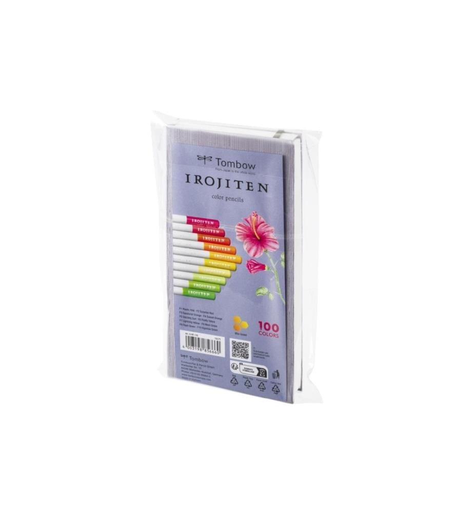 TOMBOW - Crayons de couleur Irojiten 10 pièces