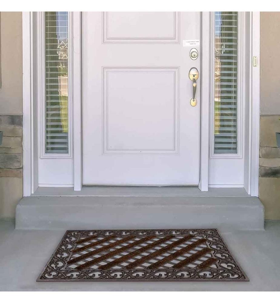 RELAXDAYS Relaxdays Door Mat Cast Iron Doormat w… DeinDeal