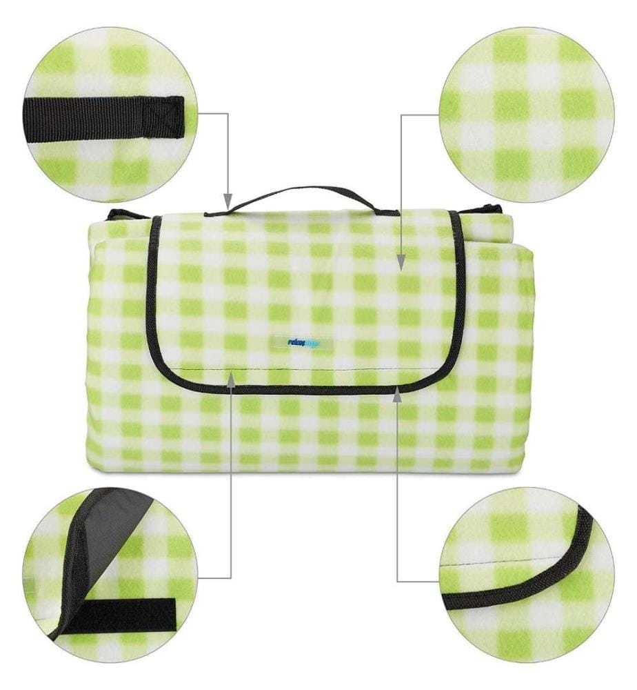 RELAXDAYS Relaxdays XXL Picnic Blanket, Aluminiu… DeinDeal