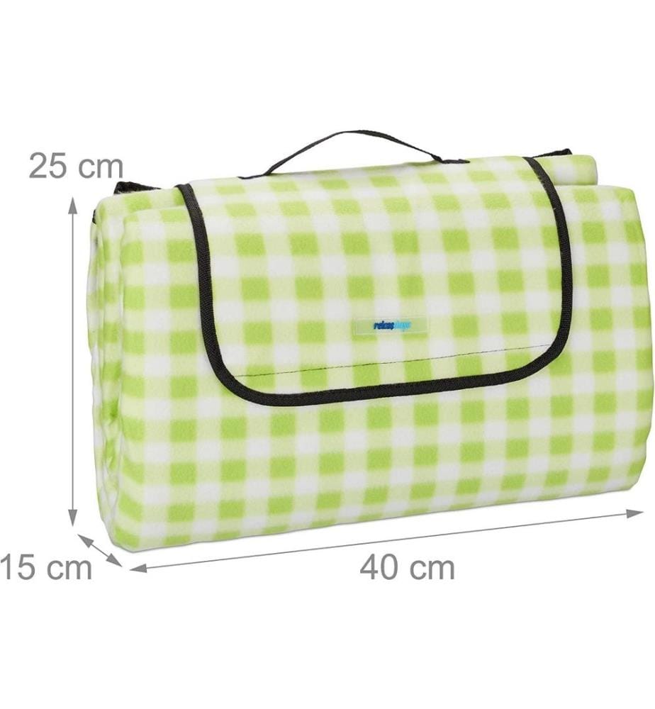 RELAXDAYS Relaxdays XXL Picnic Blanket, Aluminiu… DeinDeal