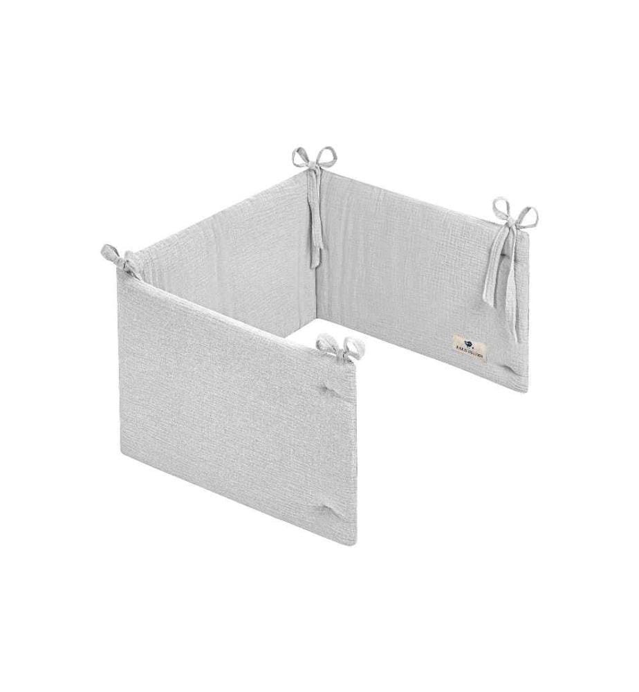 Toilettas mousseline katoen sage green