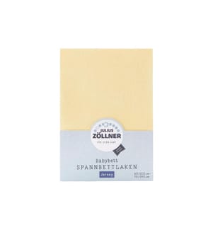 Julius Zöllner Fix-Leintuch Jersey Banana 70 x 140 cm