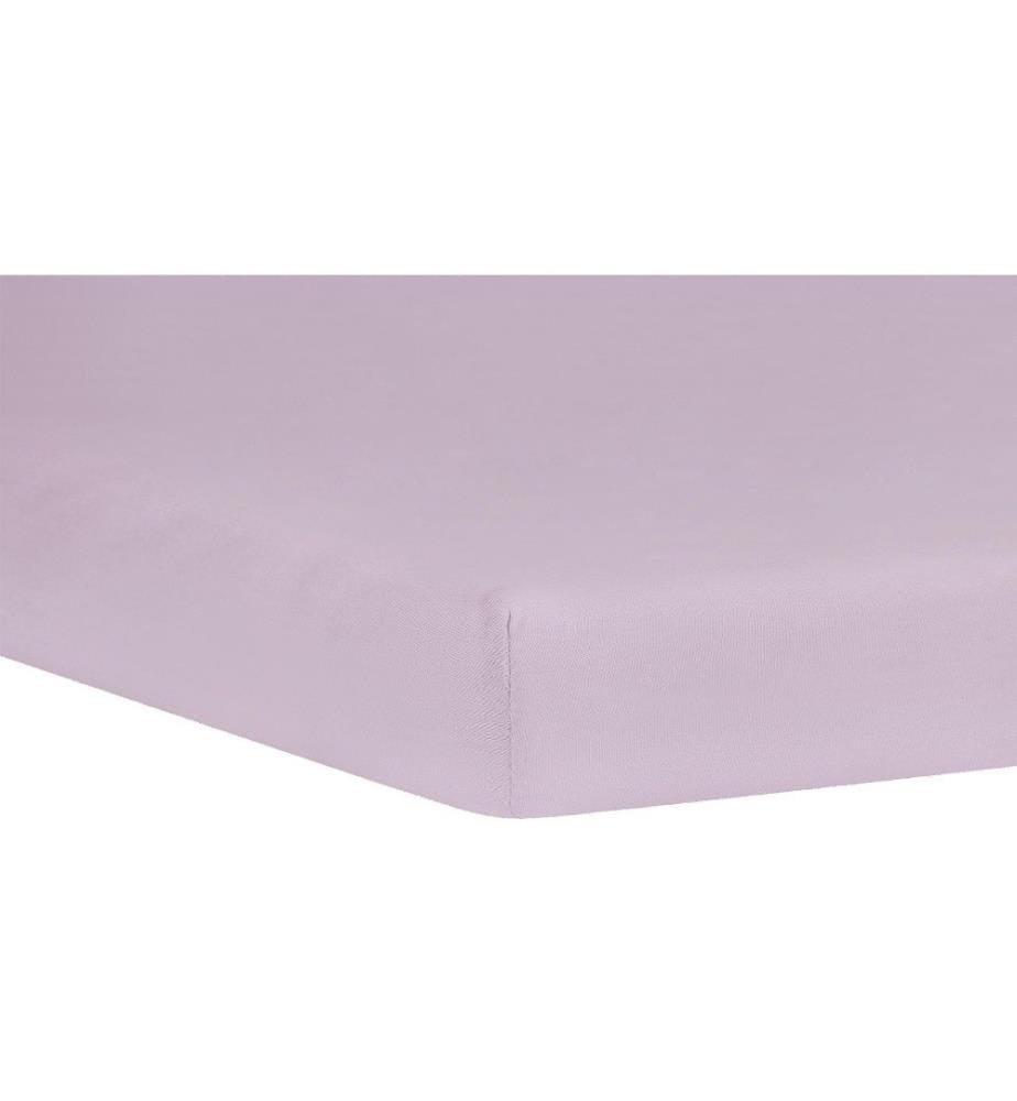 JULIUS ZÖLLNER - Fix-Leintuch Jersey Flieder 90 x 40 cm