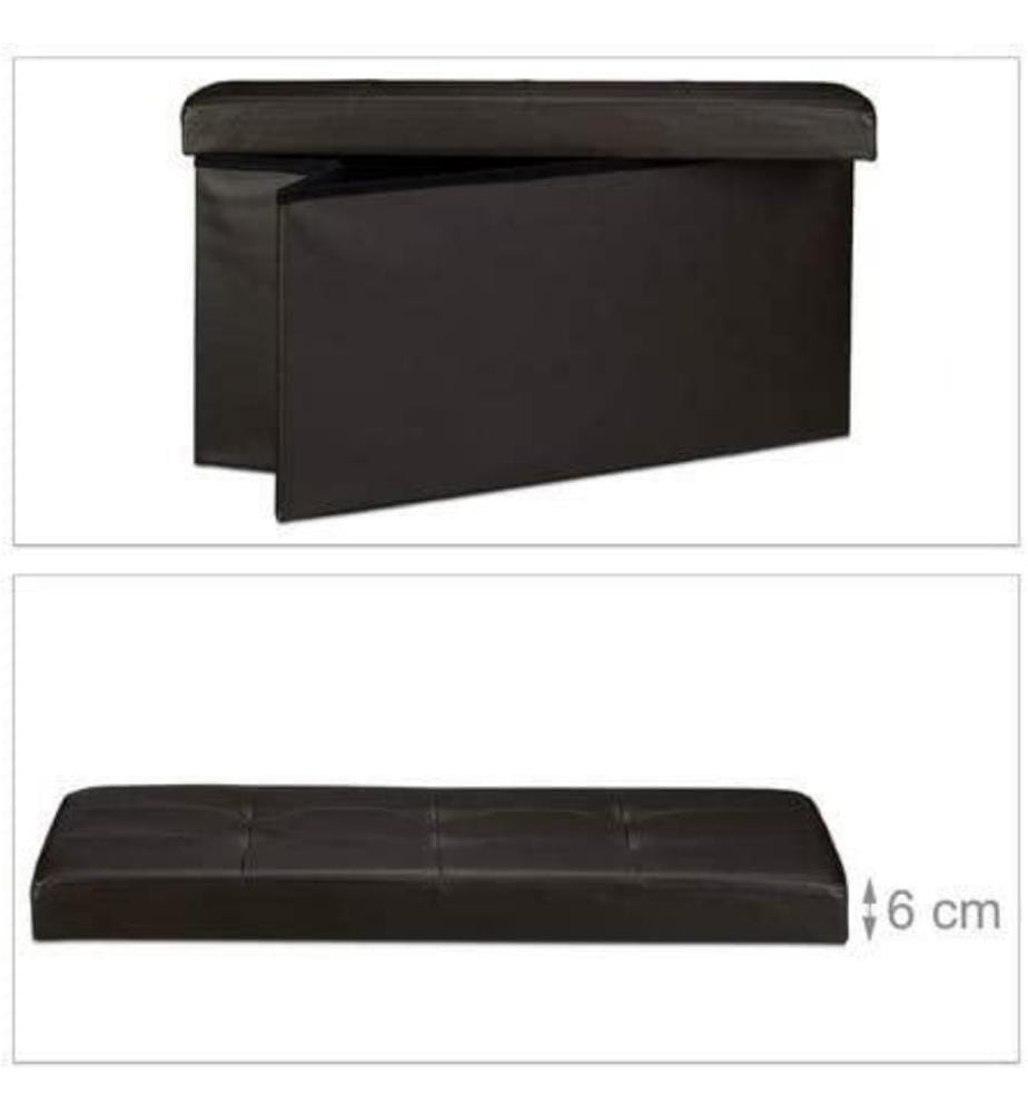 RELAXDAYS Relaxdays Folding Storage Bench Large … DeinDeal