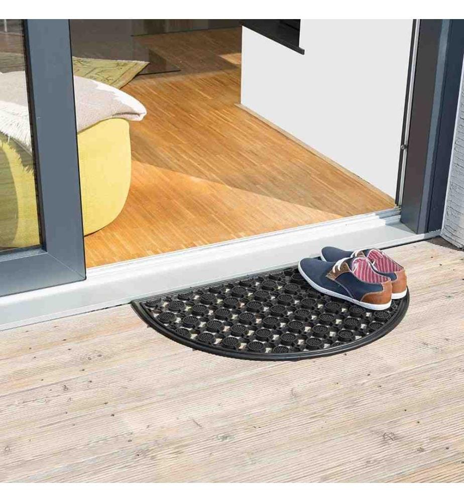 RELAXDAYS Relaxdays SemiCircle Round Doormat ma… DeinDeal