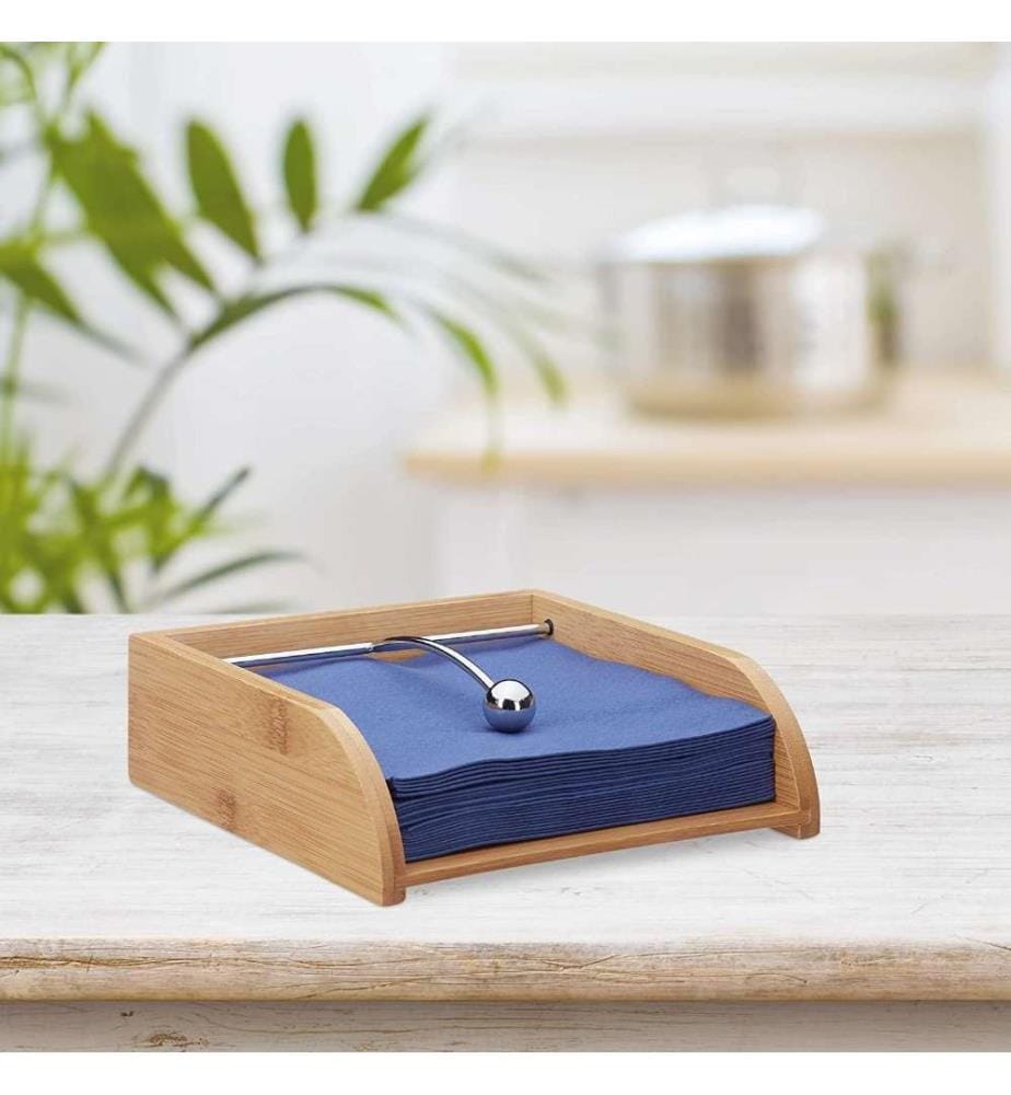 RELAXDAYS Relaxdays Bamboo Napkin Holder, 33x33 … DeinDeal
