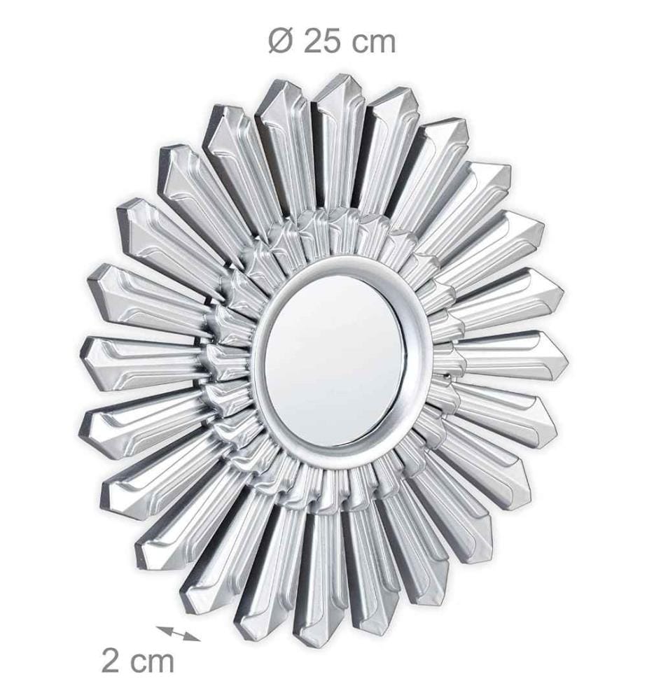 RELAXDAYS Relaxdays Sunburst Decor Mirror, Set o… DeinDeal