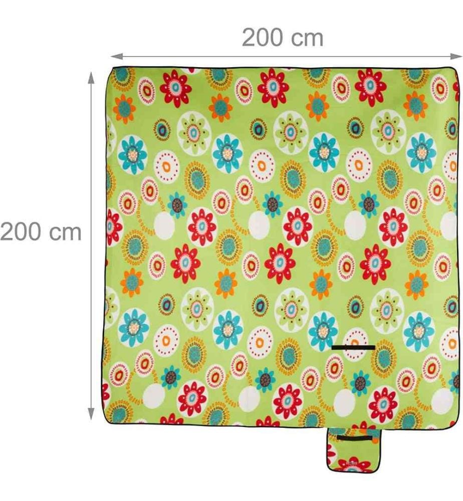 RELAXDAYS Relaxdays XXL Picnic Blanket, Aluminiu… DeinDeal